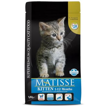 Farmina Matisse Premium Dry Kitten Food - (1 - 12 months) 1.5 kg