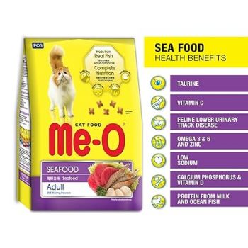 Me-O Adult Cat Food - Seafood